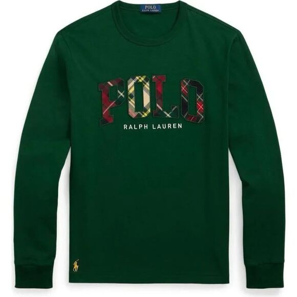Polo by Ralph Lauren Other - Polo Ralph Lauren NWT Big & Tall Plaid-Logo Jersey T-Shirt Green 2LT